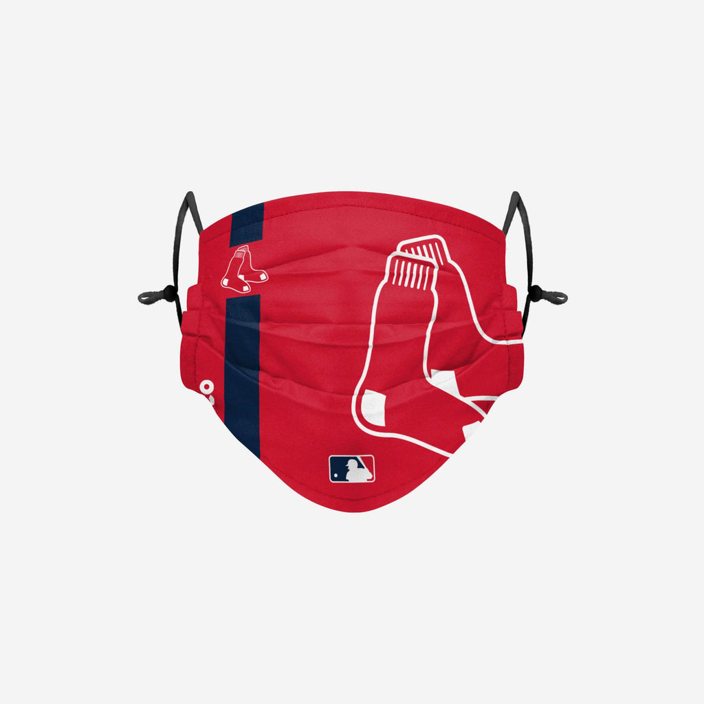 Boston Red Sox On-Field Adjustable Red Face Cover FOCO - FOCO.com