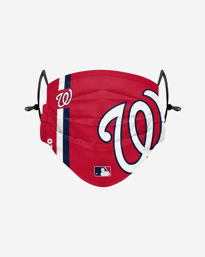 Washington Nationals On-Field Adjustable Red Face Cover FOCO - FOCO.com