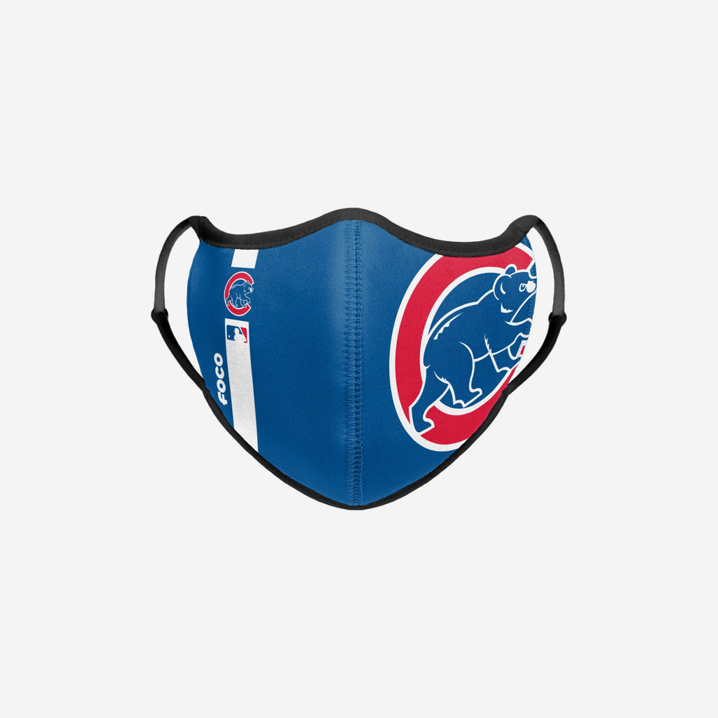 Chicago Cubs On-Field Adjustable Blue Sport Face Cover FOCO - FOCO.com