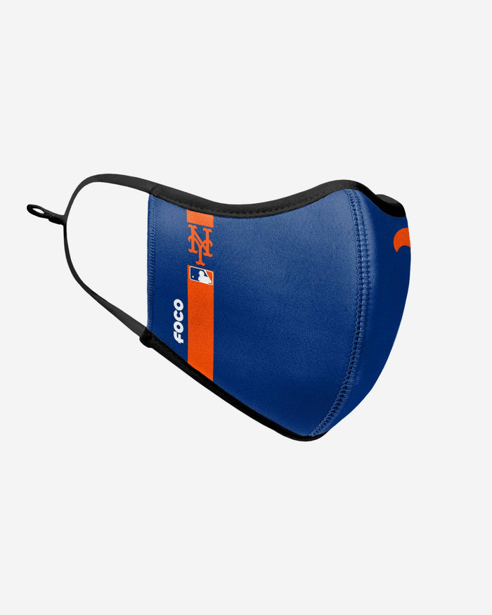 New York Mets On-Field Adjustable Blue & Orange Sport Face Cover FOCO - FOCO.com