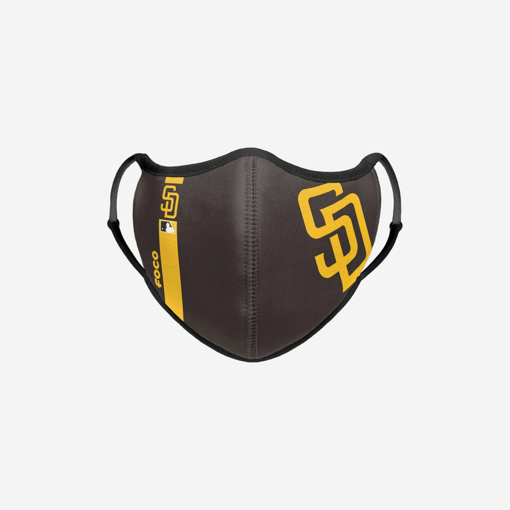 San Diego Padres On-Field Adjustable Brown Sport Face Cover FOCO - FOCO.com
