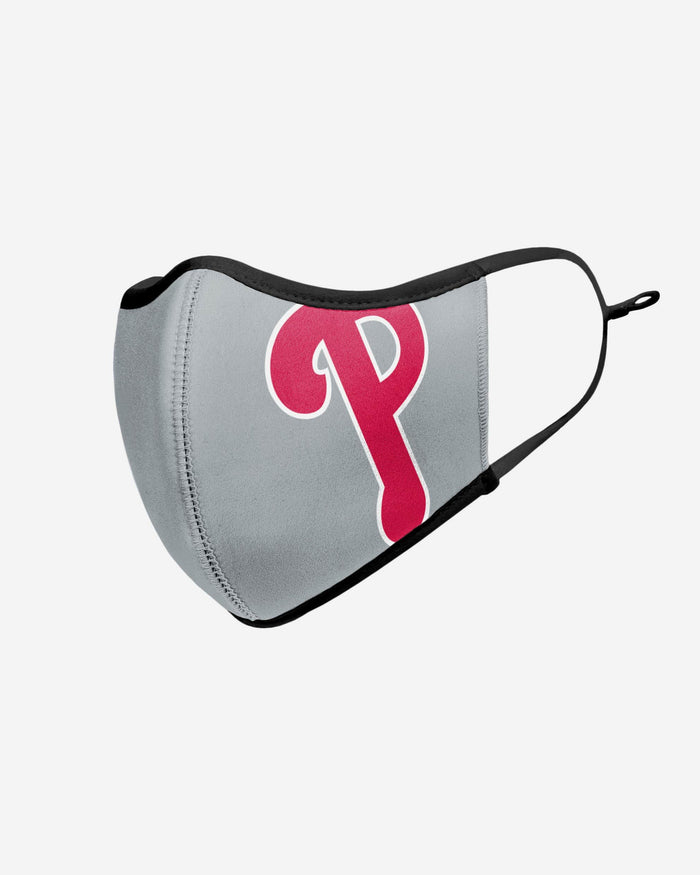 Philadelphia Phillies On-Field Adjustable Gray Sport Face Cover FOCO - FOCO.com