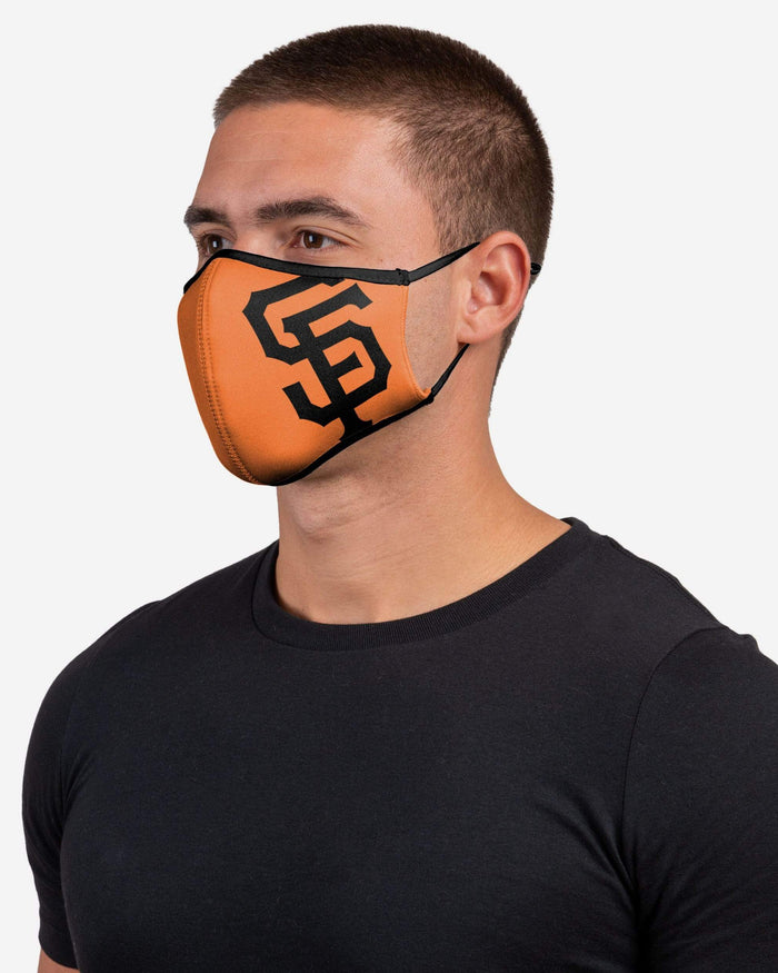 San Francisco Giants On-Field Adjustable Orange Sport Face Cover FOCO - FOCO.com