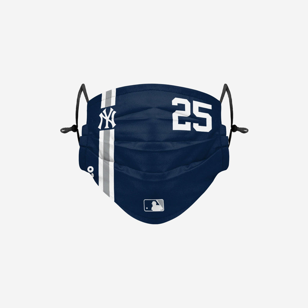 Gleyber Torres New York Yankees On-Field Adjustable Navy Face Cover FOCO - FOCO.com