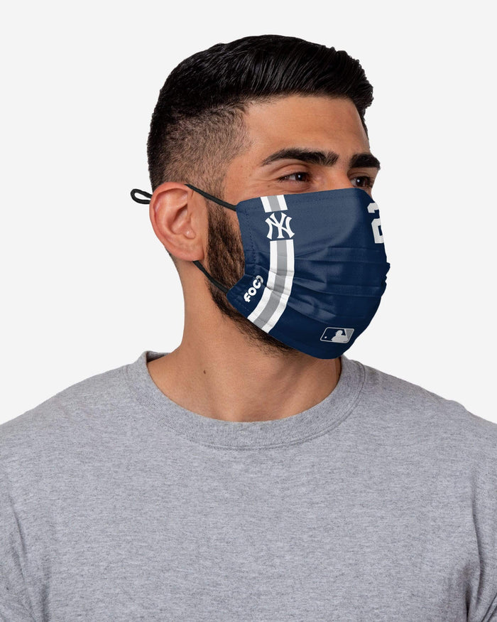 Gleyber Torres New York Yankees On-Field Adjustable Navy Face Cover FOCO - FOCO.com