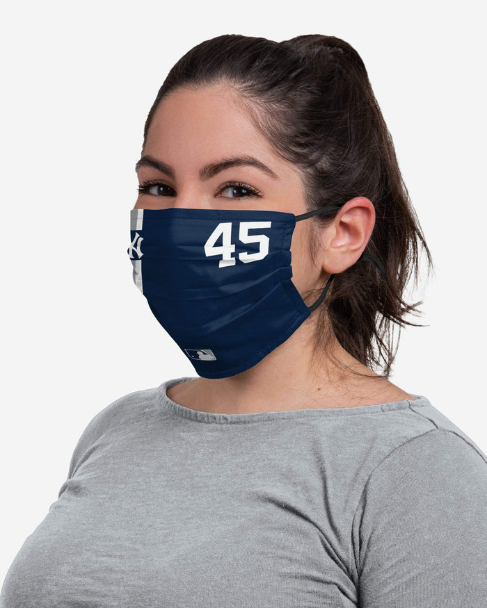 Gerrit Cole New York Yankees On-Field Adjustable Navy Face Cover FOCO - FOCO.com