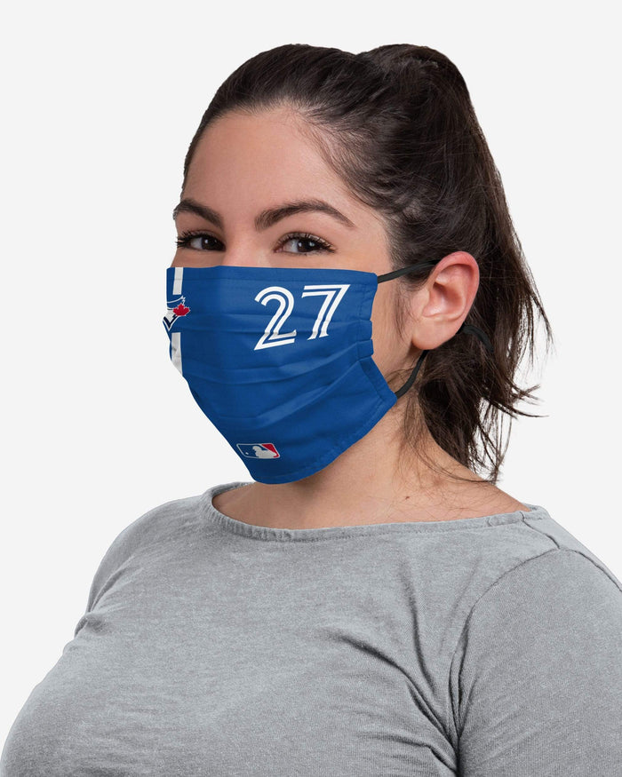 Vladimir Guerrero Jr Toronto Blue Jays On-Field Adjustable Royal Face Cover FOCO - FOCO.com