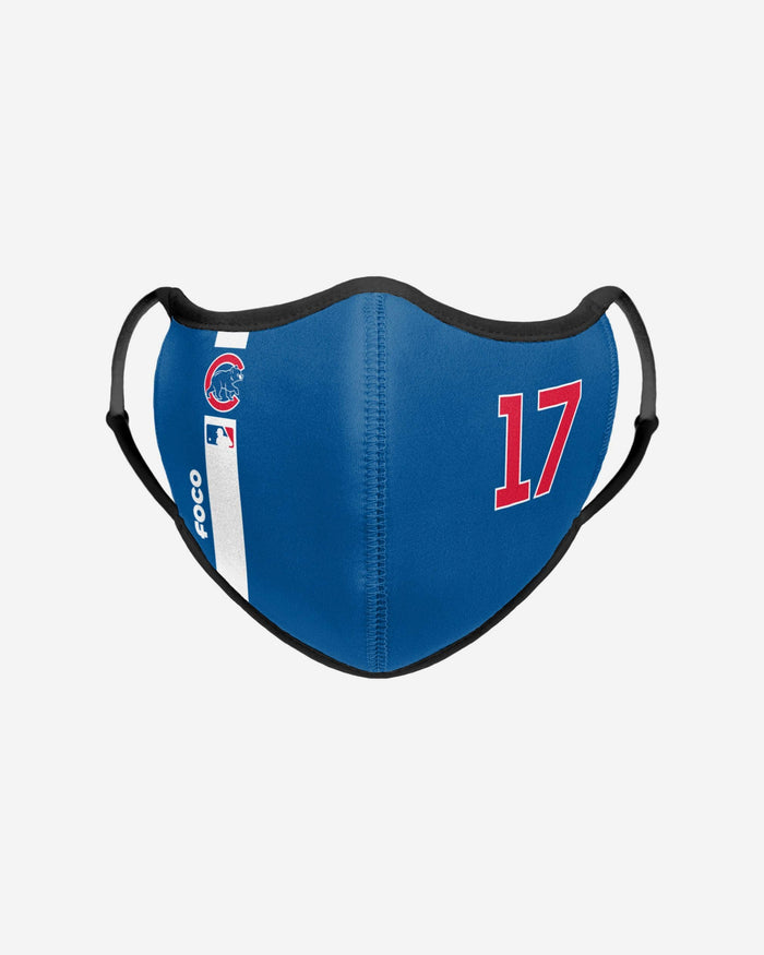 Kris Bryant Chicago Cubs On-Field Adjustable Blue Sport Face Cover FOCO - FOCO.com