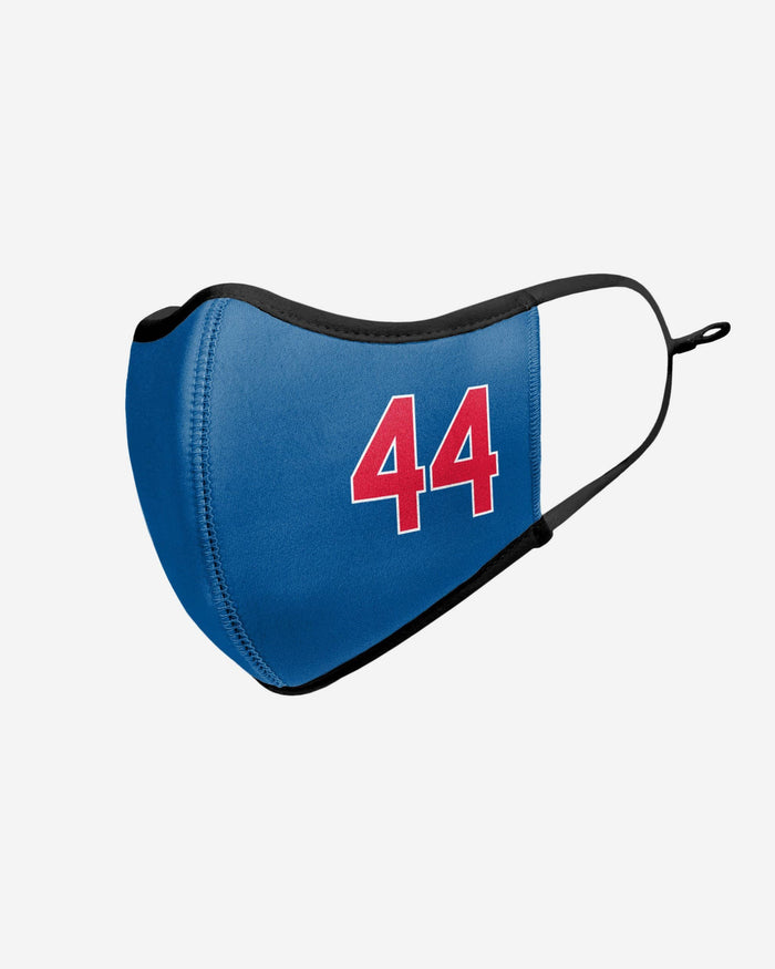 Anthony Rizzo Chicago Cubs On-Field Adjustable Blue Sport Face Cover FOCO - FOCO.com