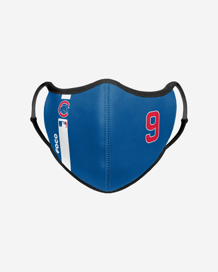 Javier Baez Chicago Cubs On-Field Adjustable Blue Sport Face Cover FOCO - FOCO.com