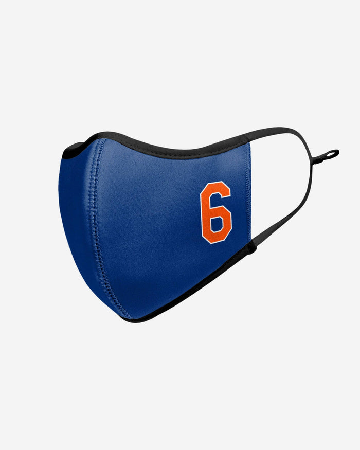 Jeff McNeil New York Mets On-Field Adjustable Blue & Orange Sport Face Cover FOCO - FOCO.com