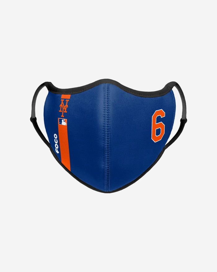 Jeff McNeil New York Mets On-Field Adjustable Blue & Orange Sport Face Cover FOCO - FOCO.com