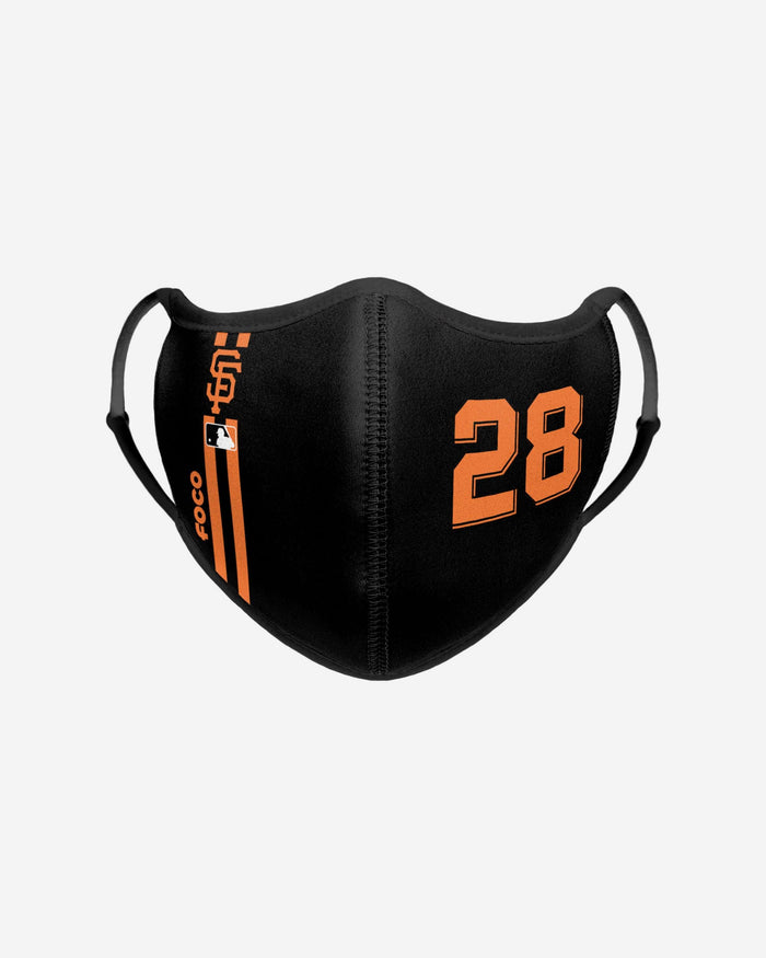 Buster Posey San Francisco Giants On-Field Adjustable Black Sport Face Cover FOCO - FOCO.com