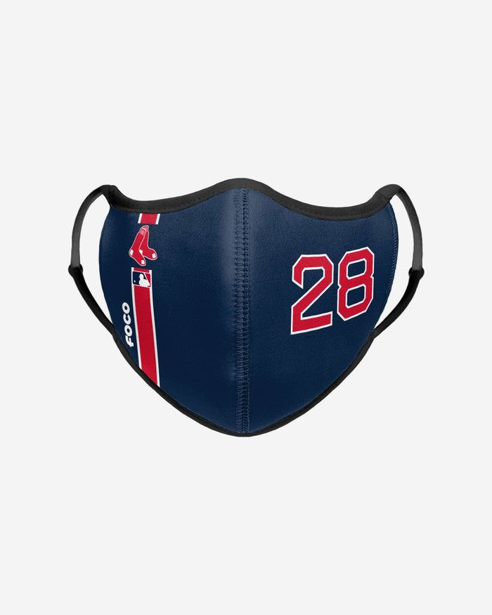 JD Martinez Boston Red Sox On-Field Adjustable Navy Sport Face Cover FOCO - FOCO.com