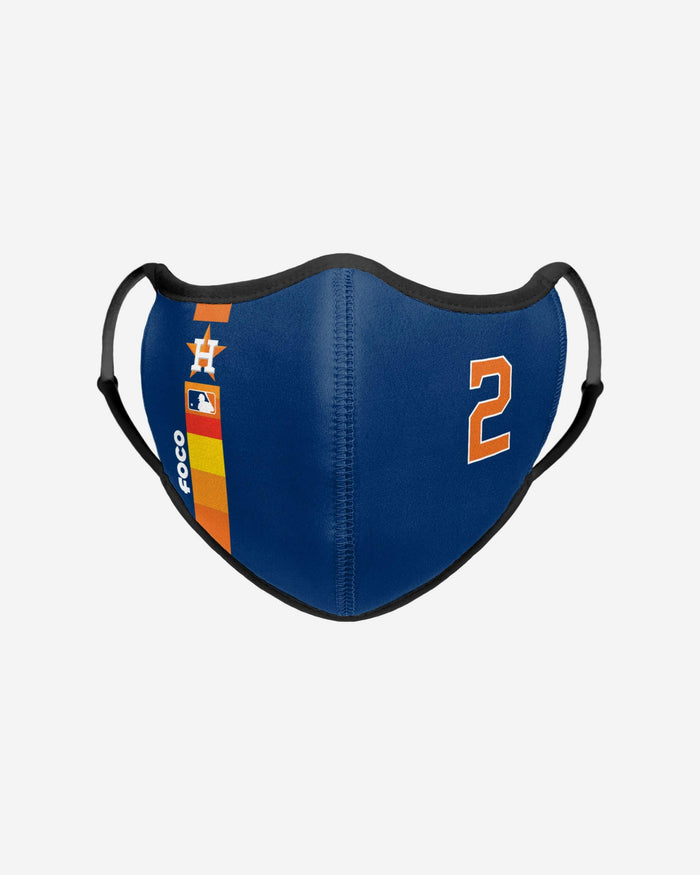 Alex Bregman Houston Astros On-Field Adjustable Navy Sport Face Cover FOCO - FOCO.com