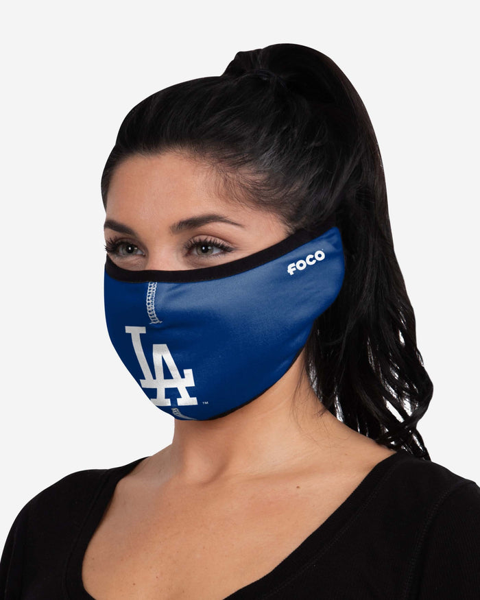 Los Angeles Dodgers Big Logo Earband Face Cover FOCO - FOCO.com