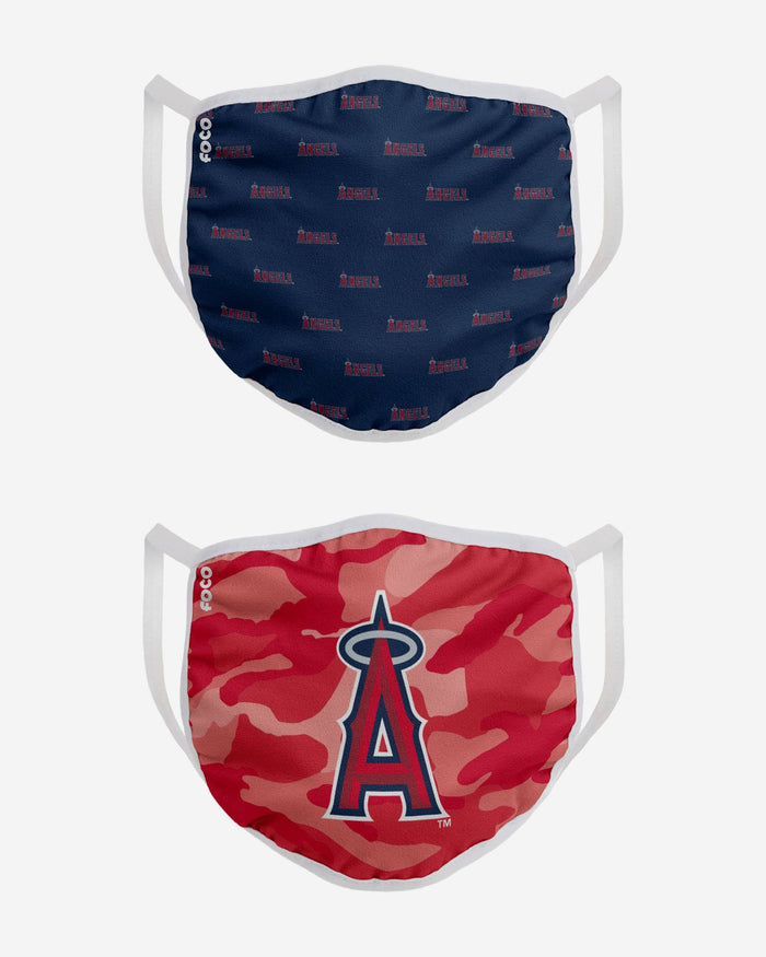 Los Angeles Angels Clutch 2 Pack Face Cover FOCO - FOCO.com