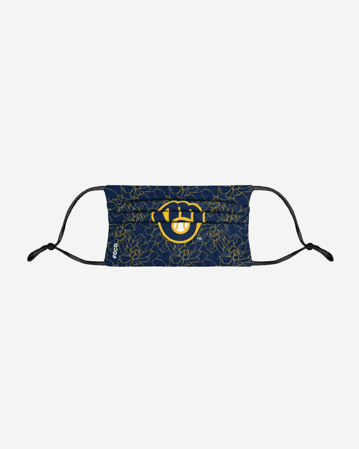 Milwaukee Brewers Gameday Gardener 3 Pack Face Cover FOCO - FOCO.com