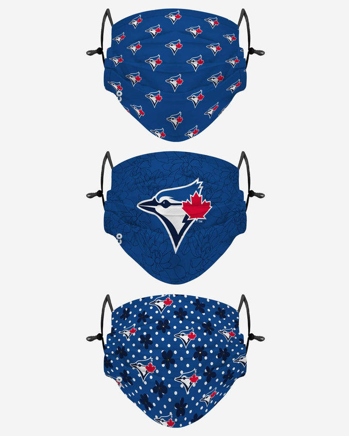 Toronto Blue Jays Gameday Gardener 3 Pack Face Cover FOCO - FOCO.com