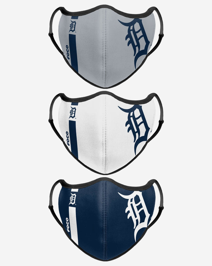 Detroit Tigers Sport 3 Pack Face Cover FOCO - FOCO.com