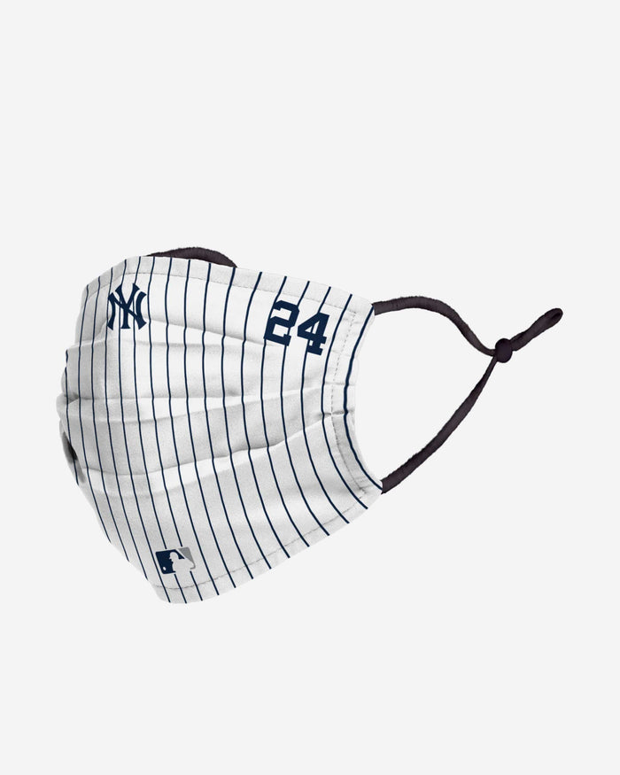 Gary Sanchez New York Yankees On-Field Gameday Pinstripe Adjustable Face Cover FOCO - FOCO.com