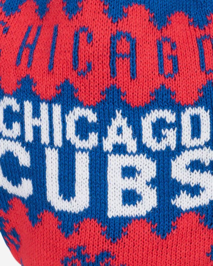 Chicago Cubs Knit 2 Pack Face Cover FOCO - FOCO.com