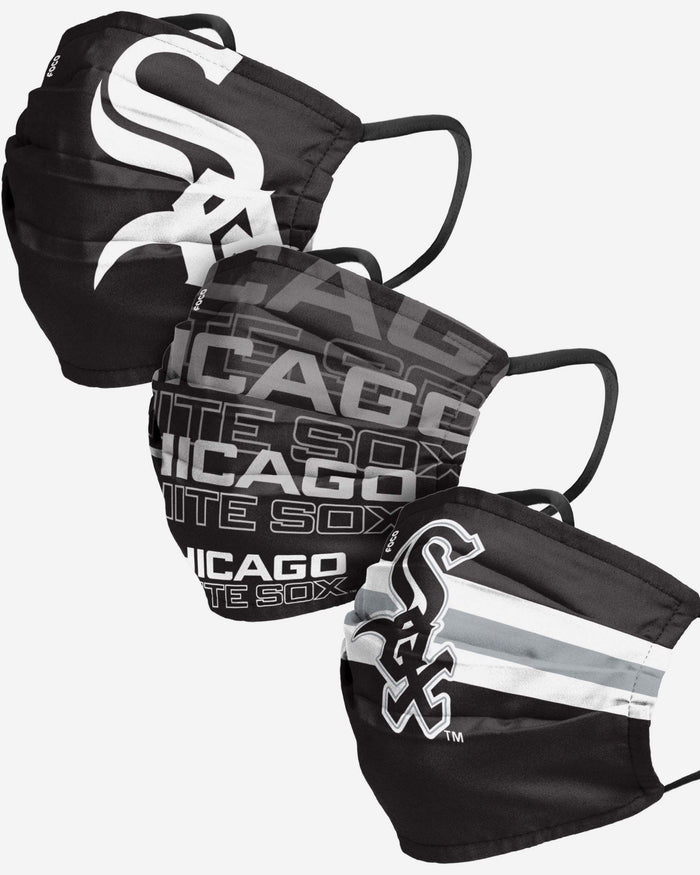 Chicago White Sox Matchday 3 Pack Face Cover FOCO - FOCO.com