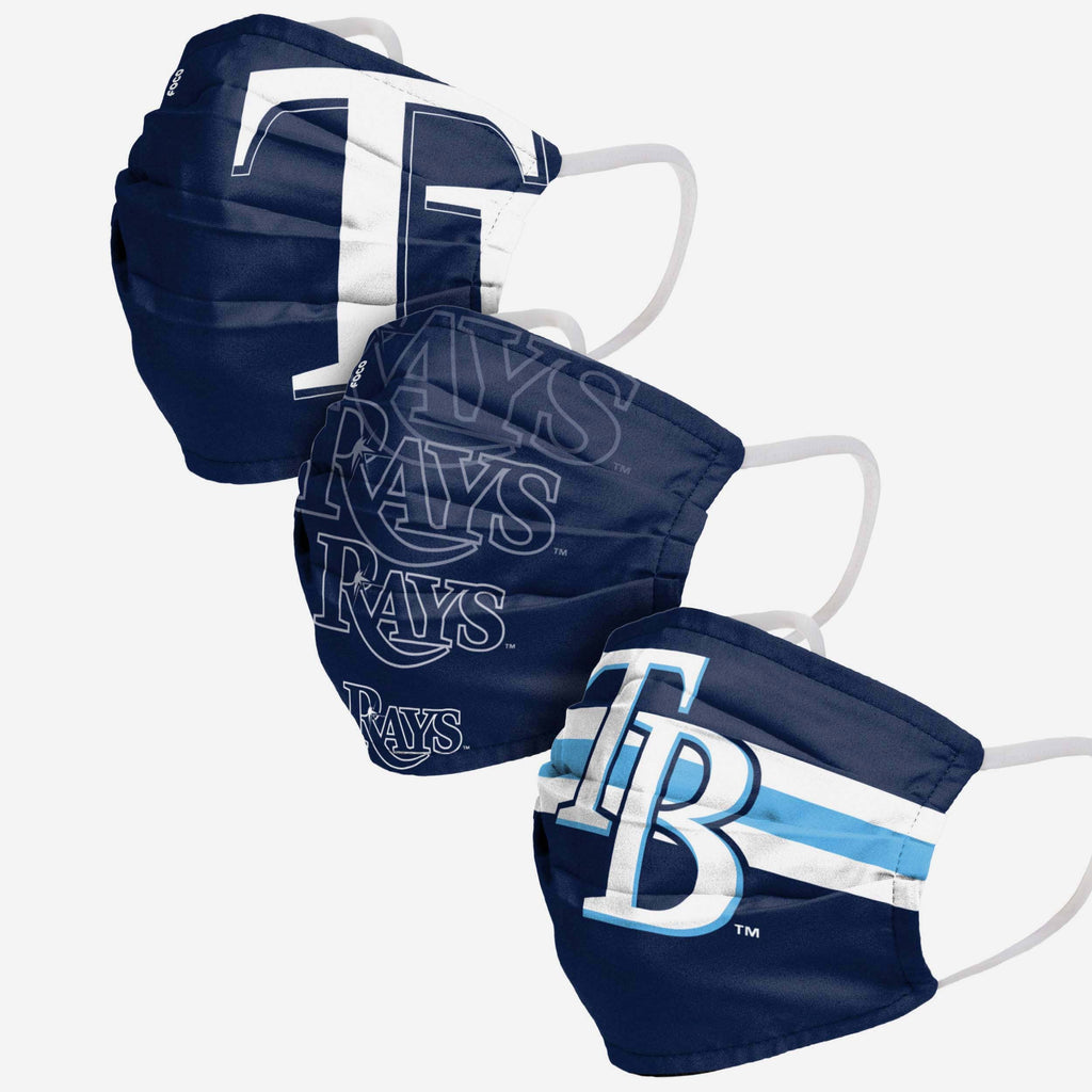 Tampa Bay Rays Matchday 3 Pack Face Cover FOCO - FOCO.com
