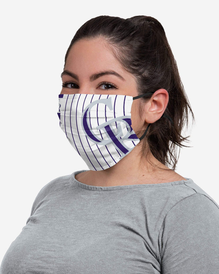 Colorado Rockies Big Logo Gameday Face Cover FOCO - FOCO.com