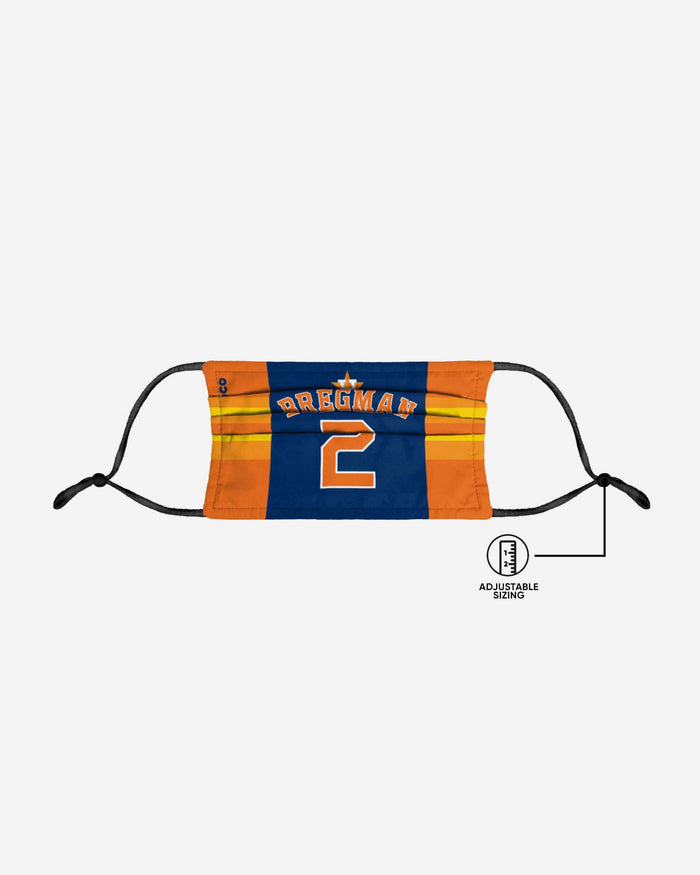 Alex Bregman Houston Astros Adjustable Face Cover FOCO - FOCO.com