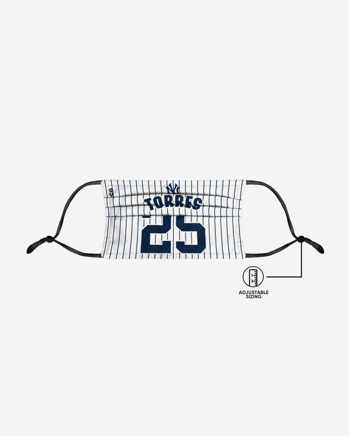 Gleyber Torres New York Yankees Adjustable Face Cover FOCO - FOCO.com