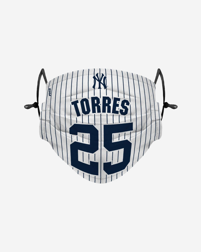 Gleyber Torres New York Yankees Adjustable Face Cover FOCO - FOCO.com