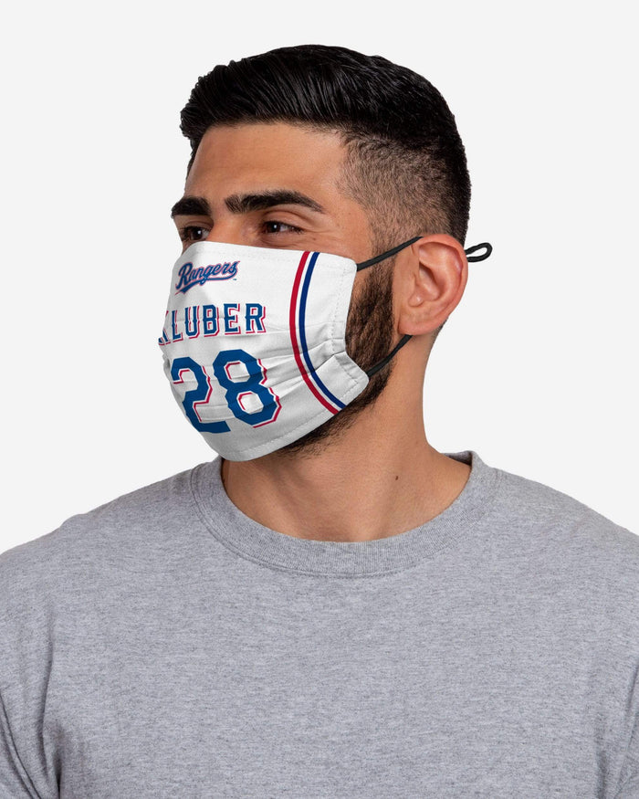 Corey Kluber Texas Rangers Adjustable Face Cover FOCO - FOCO.com