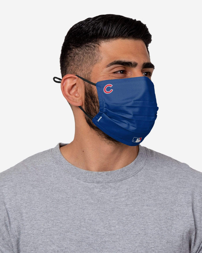 Javier Baez Chicago Cubs On-Field Gameday Adjustable Face Cover FOCO - FOCO.com