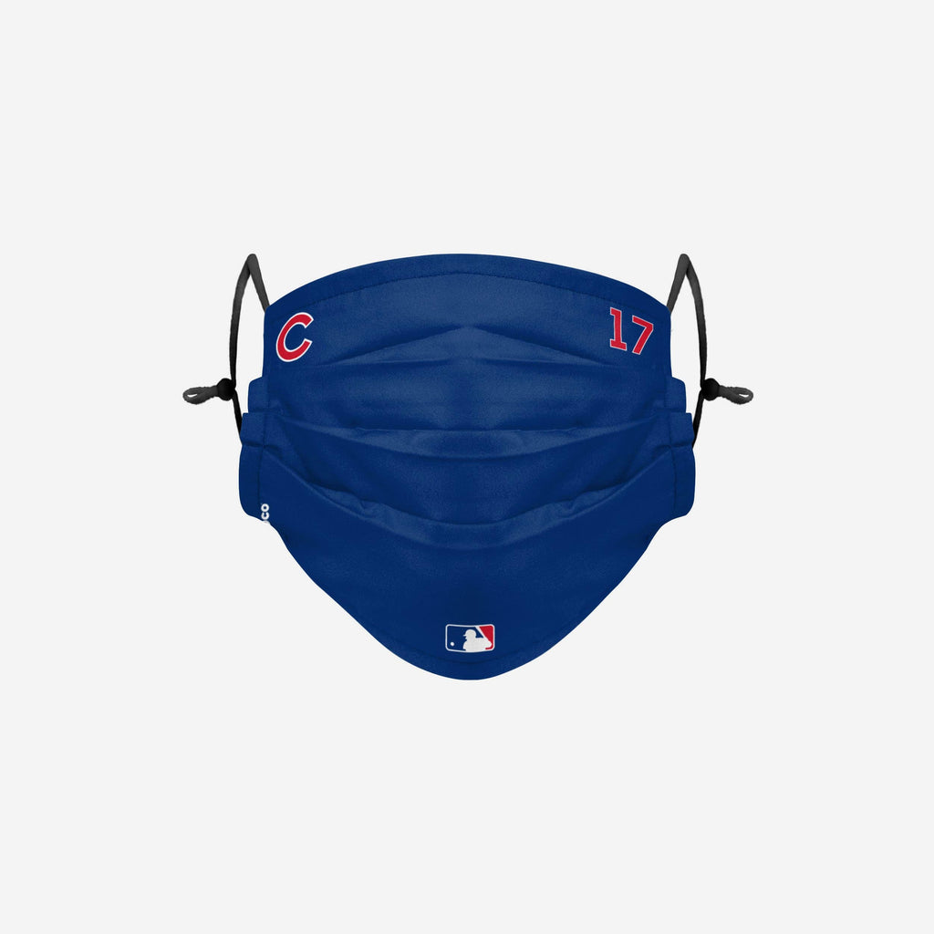 Kris Bryant Chicago Cubs On-Field Gameday Adjustable Face Cover FOCO - FOCO.com