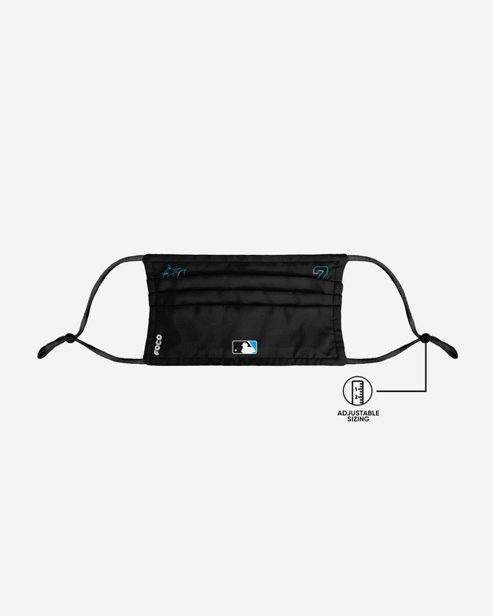 Jonathan Villar Miami Marlins On-Field Gameday Adjustable Face Cover FOCO - FOCO.com