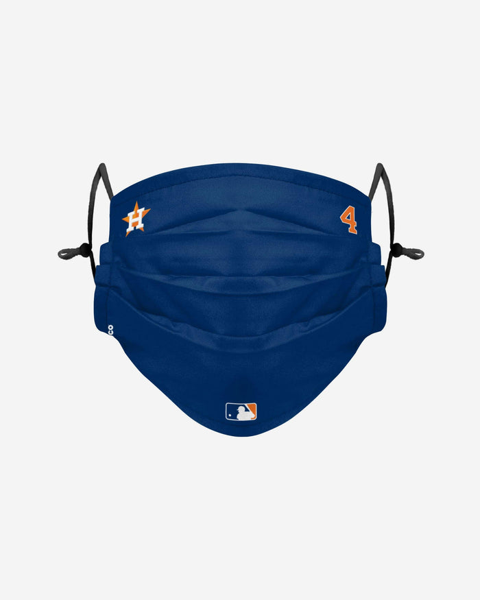 George Springer Houston Astros On-Field Gameday Adjustable Face Cover FOCO - FOCO.com