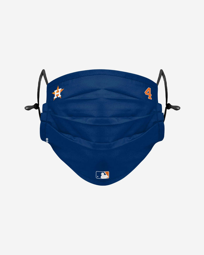 George Springer Houston Astros On-Field Gameday Adjustable Face Cover FOCO - FOCO.com