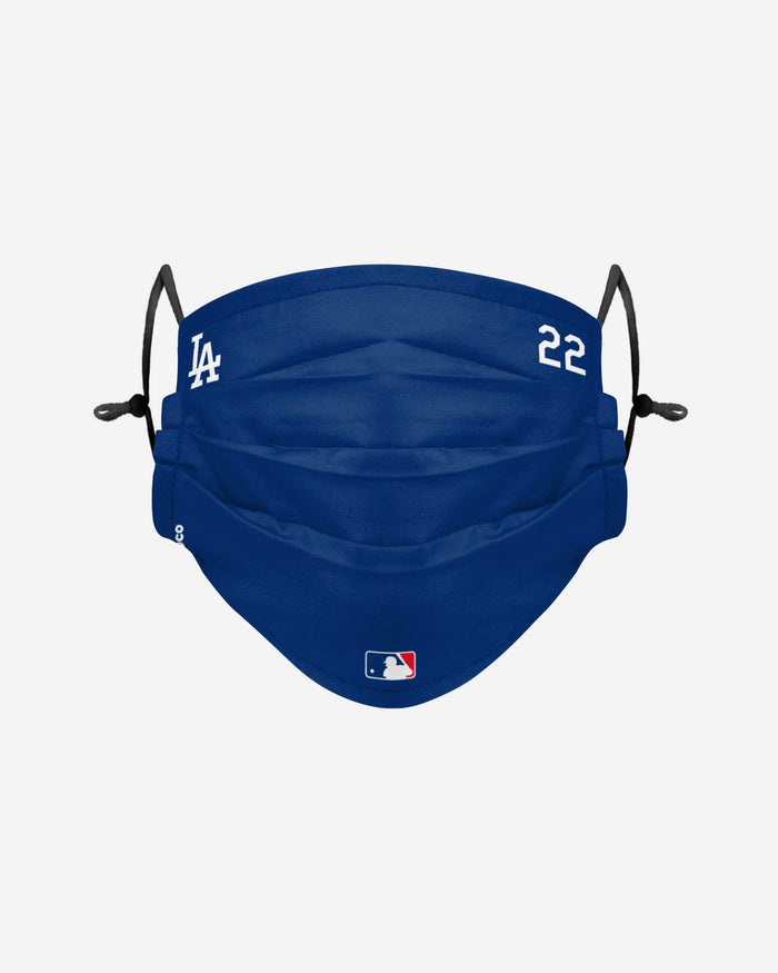 Clayon Kershaw Los Angeles Dodgers On-Field Gameday Adjustable Face Cover FOCO - FOCO.com