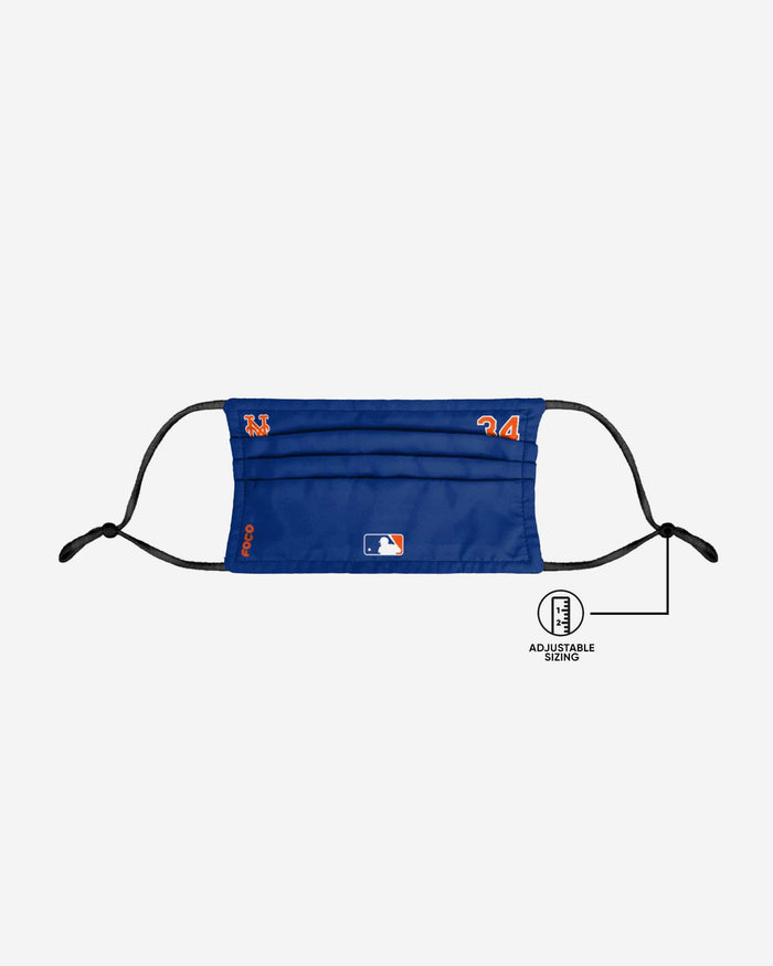 Noah Syndergaard New York Mets On-Field Gameday Adjustable Face Cover FOCO - FOCO.com