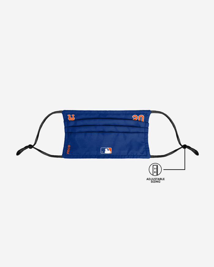 Pete Alonso New York Mets On-Field Gameday Adjustable Face Cover FOCO - FOCO.com
