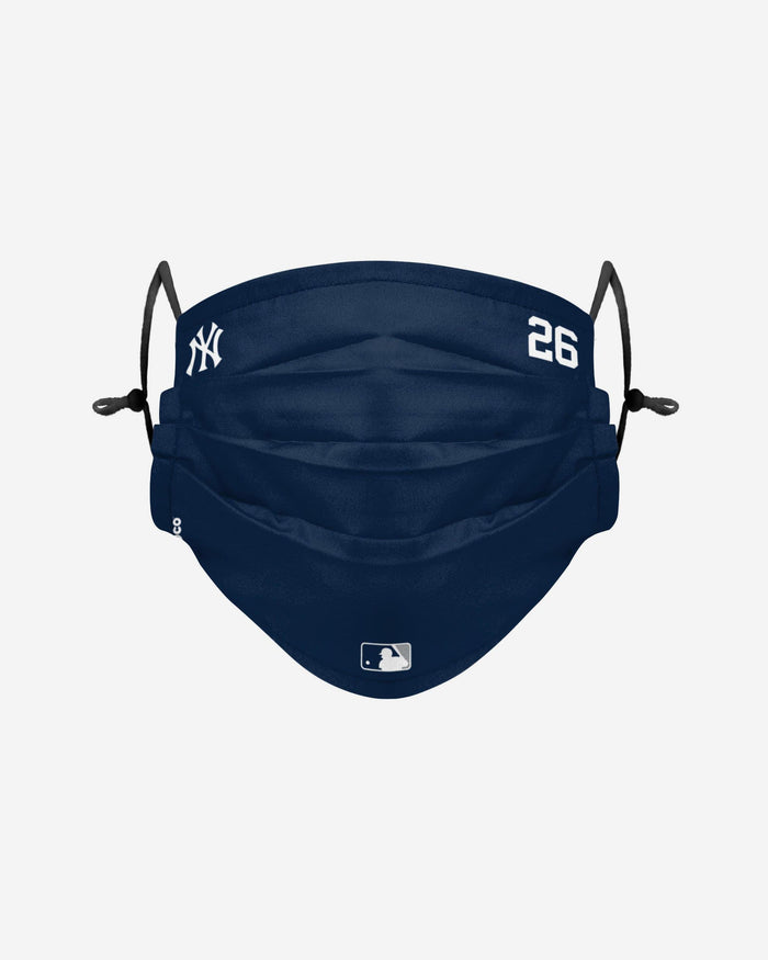 DJ LeMahieu New York Yankees On-Field Gameday Adjustable Face Cover FOCO - FOCO.com