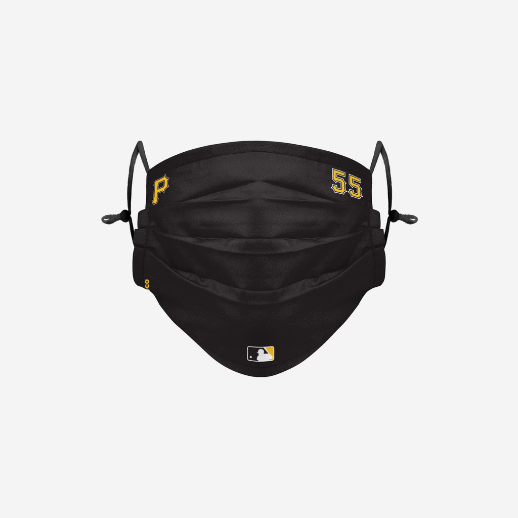 Josh Bell Pittsburgh Pirates On-Field Gameday Adjustable Face Cover FOCO - FOCO.com