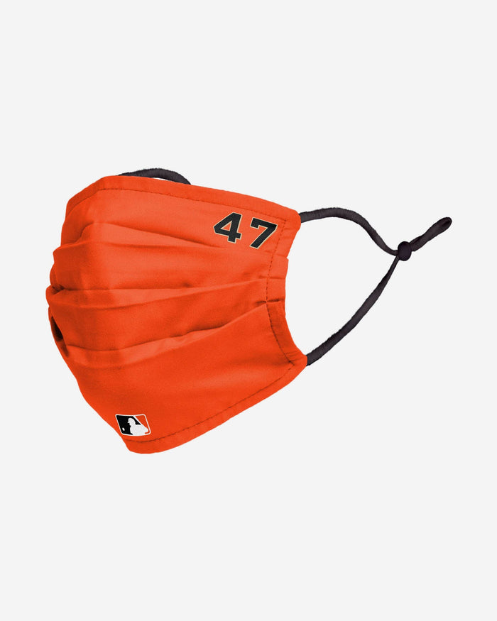 Johnny Cueto San Francisco Giants On-Field Gameday Adjustable Face Cover FOCO - FOCO.com