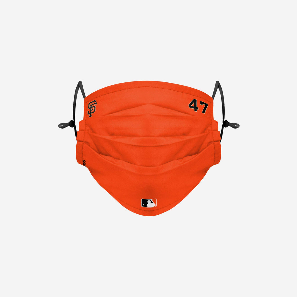 Johnny Cueto San Francisco Giants On-Field Gameday Adjustable Face Cover FOCO - FOCO.com