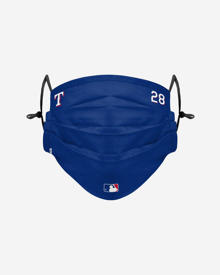 Corey Kluber Texas Rangers On-Field Gameday Adjustable Face Cover FOCO - FOCO.com
