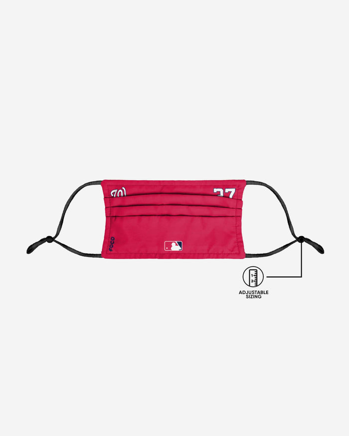Stephen Strasburg Washington Nationals On-Field Gameday Adjustable Face Cover FOCO - FOCO.com