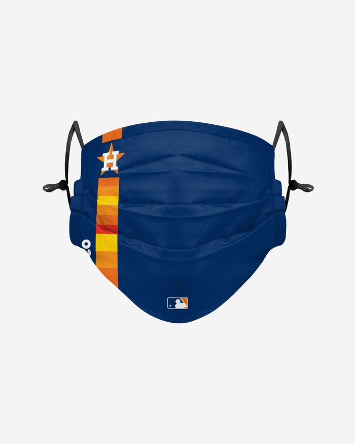 Houston Astros On-Field Striped Gameday Adjustable Face Cover FOCO - FOCO.com