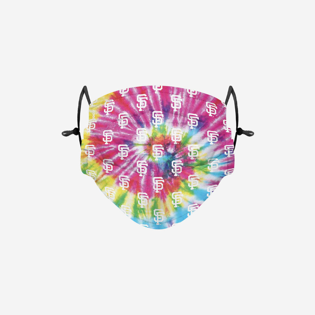 San Francisco Giants Pastel Tie-Dye Adjustable Face Cover FOCO - FOCO.com