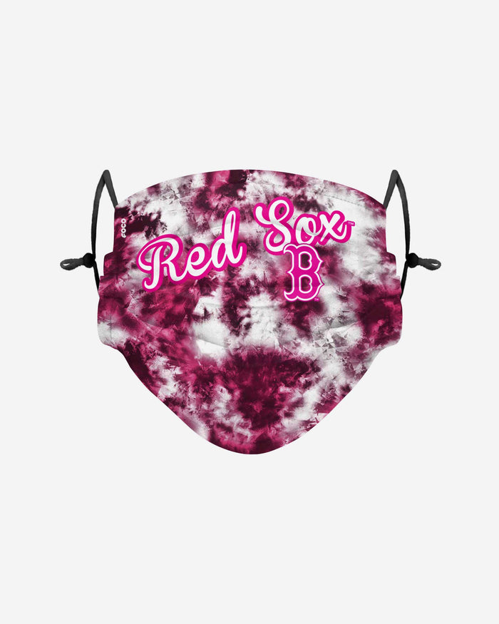 Boston Red Sox Pink Tie-Dye Adjustable Face Cover FOCO - FOCO.com